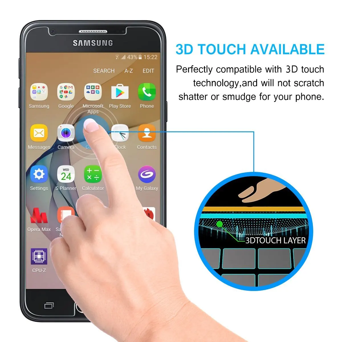 Для Samsung Galaxy J5 Prime G570 G570Y On5 2016 SM G570F J5Prime Защитная пленка для экрана 9H закаленное