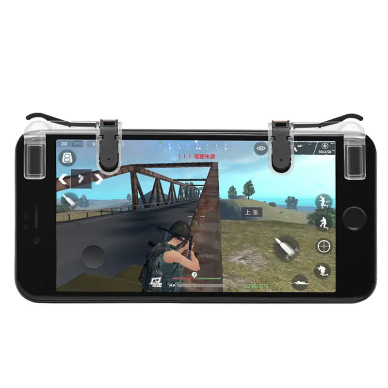  Smart Mobile phone trigger L1R1 Game joystick Fire Button Aim Key Shooter Controller for PUBG V3.0 