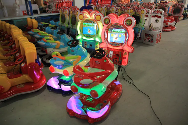 Coin operated children ride electric swing happy yacht games equipment simulator kids amusement arcade game boat machines