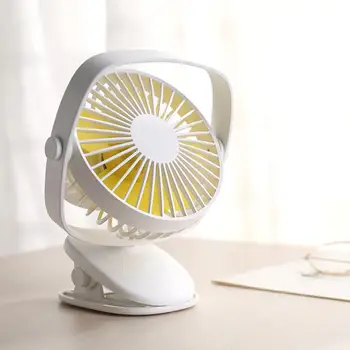 

Kuulee 2019 New Fashion Gadget Mini Fan Mute USB Fan Charging Fan Small Fan with Clip for Baby Carriage Drop Shipping