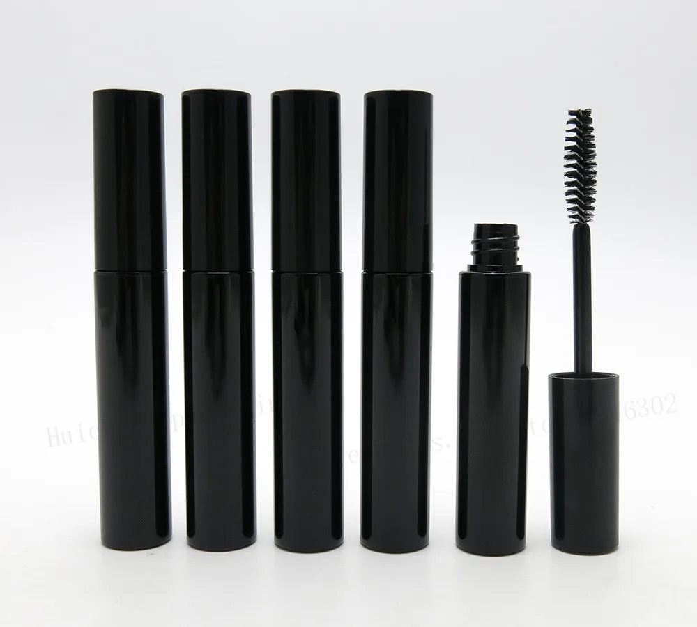 

Promotion 30/lot 10ml Black Mascara Tube with black Top 10CC Cosmetic Tube Eyelash growth liquid tube