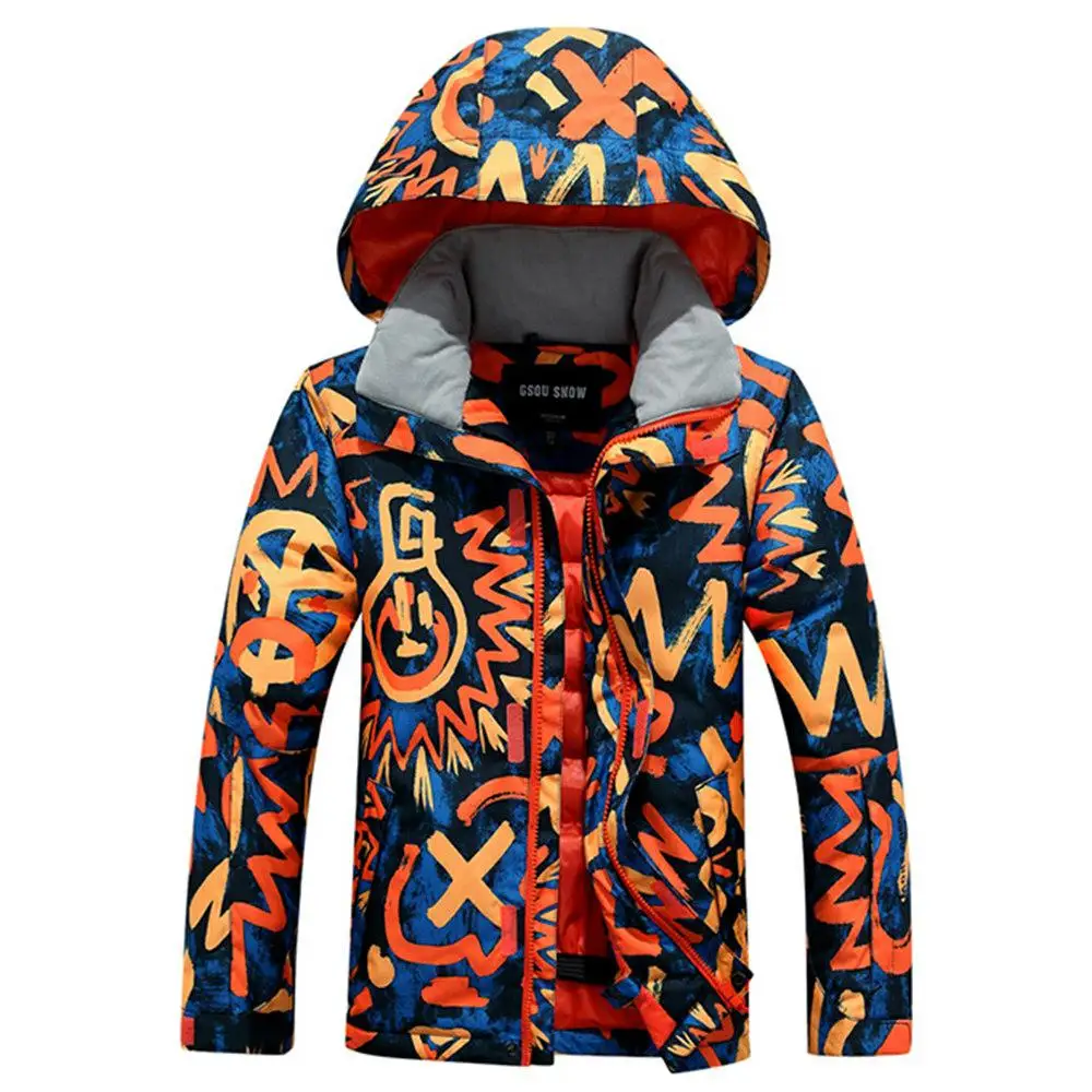 Новинка зимняя куртка для мальчиков детская Лыжная одежда коллекция 2019 года