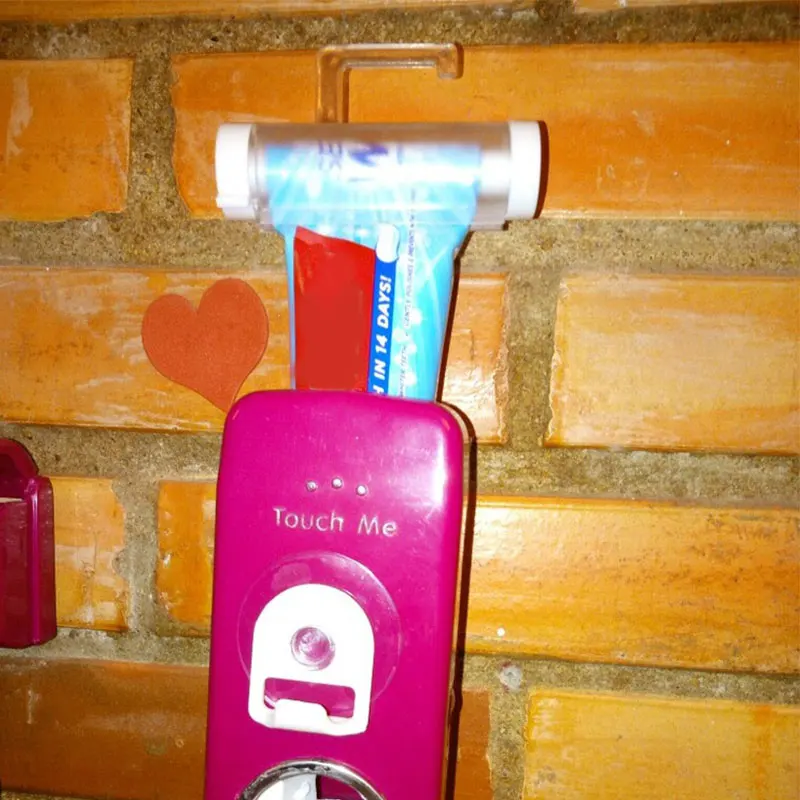 Rolling Toothpaste Dispenser Tube Squeezer Plastic Sucker Hanging Holder Home Dental Cream Bathroom Manual Syringe Gun Dispenser Rolling Toothpaste Dispenser Tube Squeezer Plastic Sucker Hanging Holder Home Dental Cream Bathroom Manual Syringe Gun Dispenser