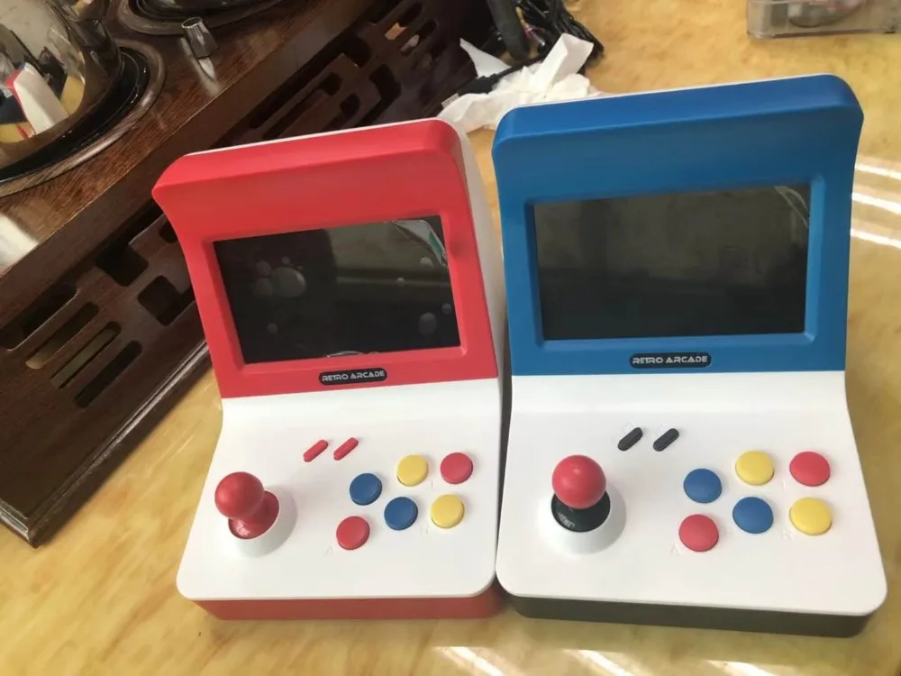 RS 07 NEOGEO Ретро аркадная портативная мини игровая консоль 64 бит 4 3 дюйма 16 Гб
