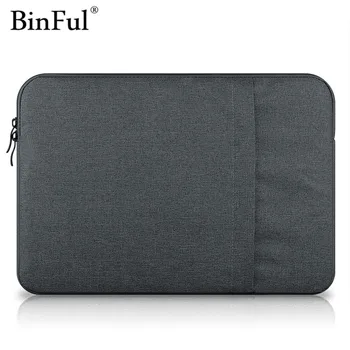 

Binful Laptop Sleeve Bag Case for 2016 Apple Macbook Pro 13 15 A1707 A1708 Nylon Laptop Sleeve Bag for Mac book Air 11 13.3 Bag