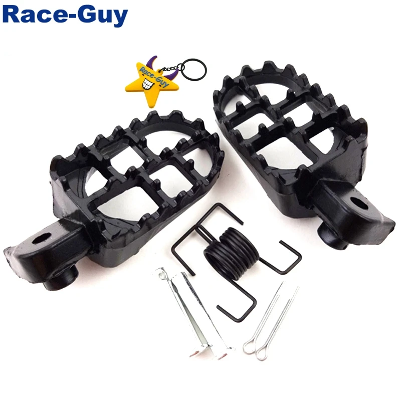 

Black Aluminium Footpegs Foot Rest For Pit Dirt Motor Bike Motorcycle PW50 PW80 TW200 XR50R CRF 50 CRF70 CRF80 CRF100F
