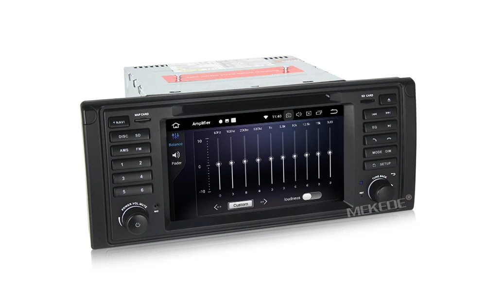 Top MEKEDE Car Multimedia player GPS Android 8.0 Car Radio 1 Din For BMW/E53/X5/E39 Canbus Rear View Camera Microphone USB DVR Wifi 17