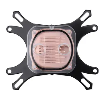 

Copper Base CPU Water Block Water Cooling Cooler Computer Cooling Radiator For Intel & AMD With Mounting Screws