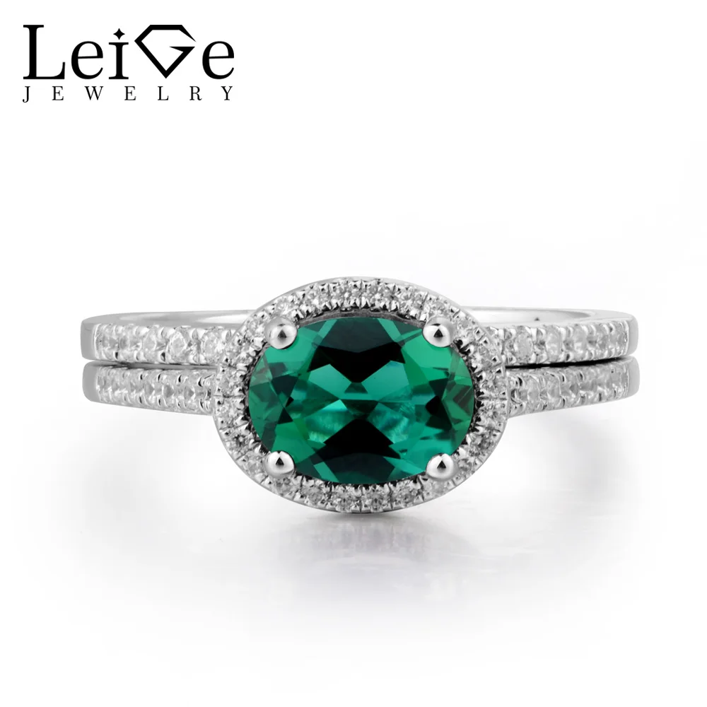 emerald wedding jewelry sets