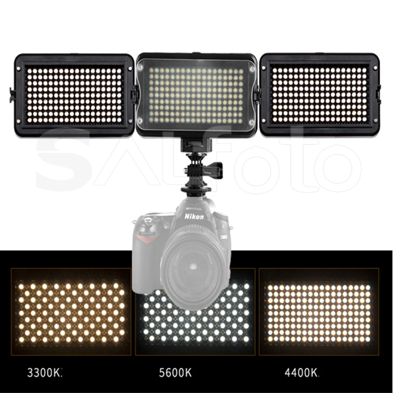 Viltrox VL 162T двухцветная СВЕТОДИОДНАЯ панель для видеосъемки CR95 + 3300 5600k с