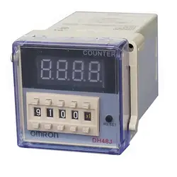 Omron DH48J цифровой счетчик реле с 4-цифра AC220V счетчики