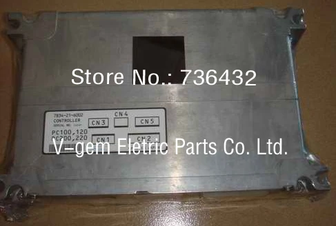  Free shippingExcavator controller excavator computer board 7834-21-6000 for Komatsu Excavator PC-6 