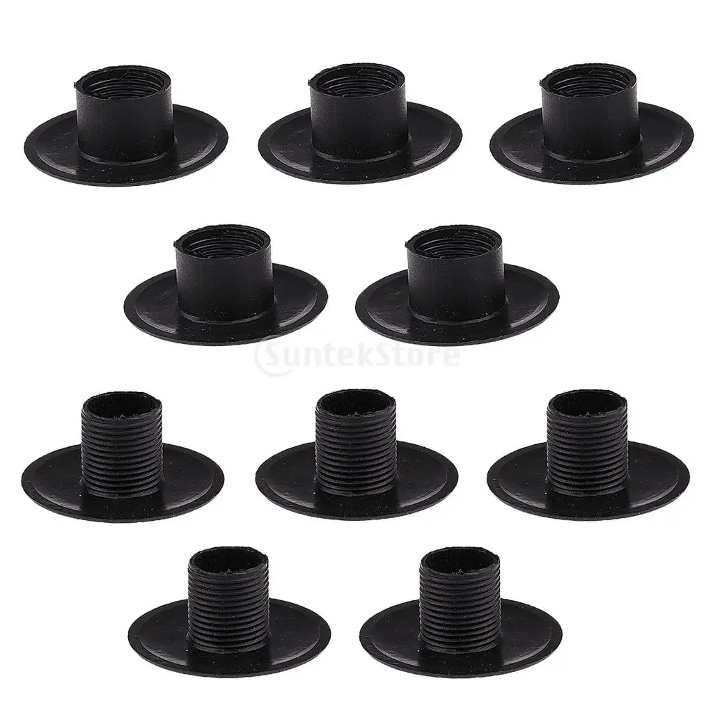 20 Pieces Foosball Rod Bearing Table Football Soccer Screw Thread Design