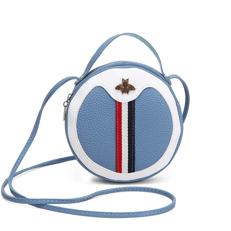 

2019 Small Circle Weaving Bring Fund Mini- Single Shoulder Messenger Woman Package Versatile China Zipper Panelled Casual B398