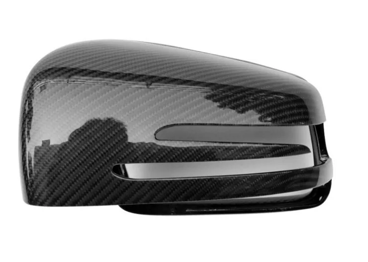 Крышка зеркала на замену из углеродного волокна для Mercedes C class W204 CLS W218 CLA W117 A W176 B class W246 автозапчасти