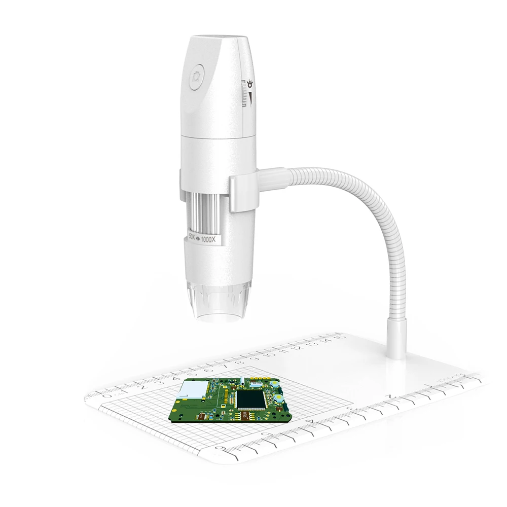 2.0MP Цифровой Микроскоп USB беспроводной микроскоп для пайки WI-FI Портативный высокой четкости по изготовлению микроскопов с 8 светодиодный свет
