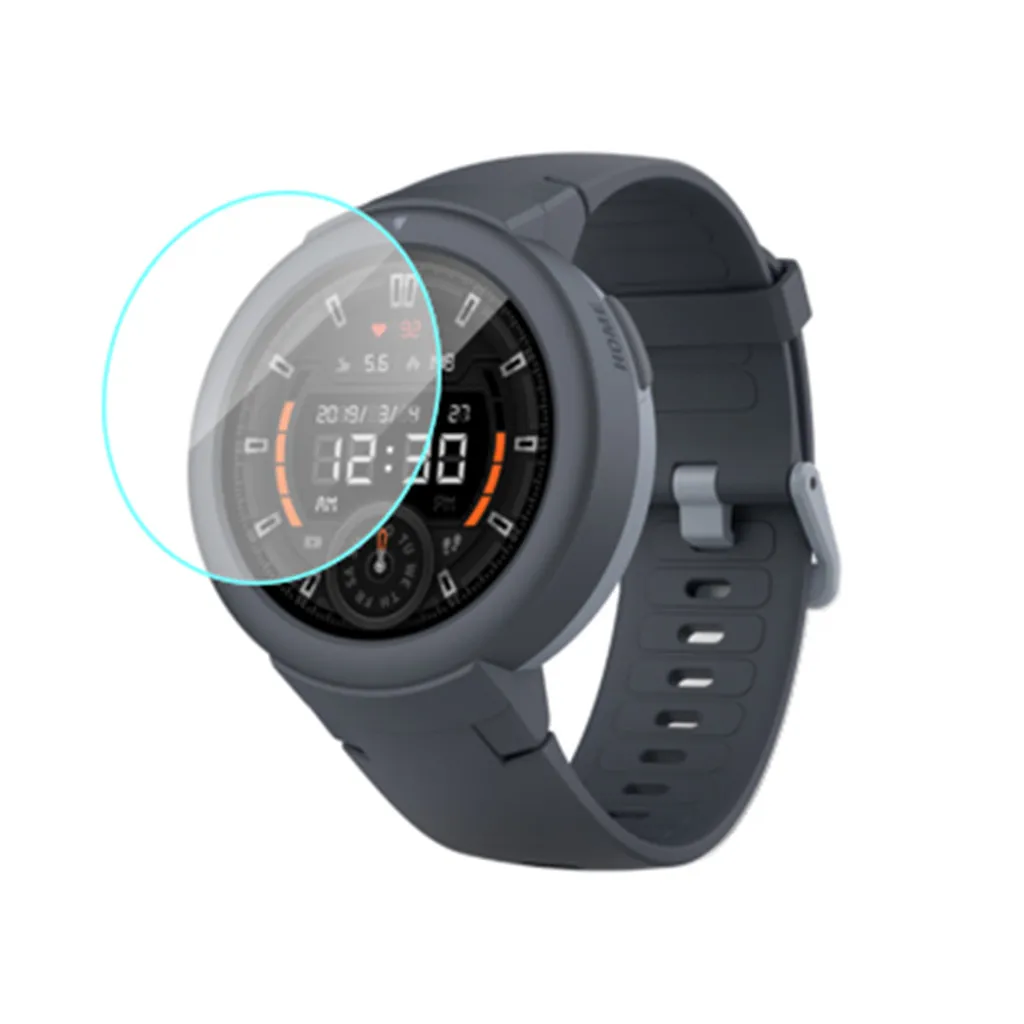 Взрывозащищенная прозрачная защитная пленка для экрана для AMAZFIT Youth Smart Watch оптическая улучшающая пленка маслостойкое покрытие