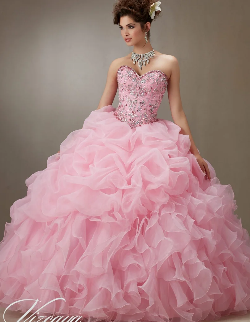 2019 Cheap  Quinceanera  Gowns  Sweet 16  Princess Dresses  15 