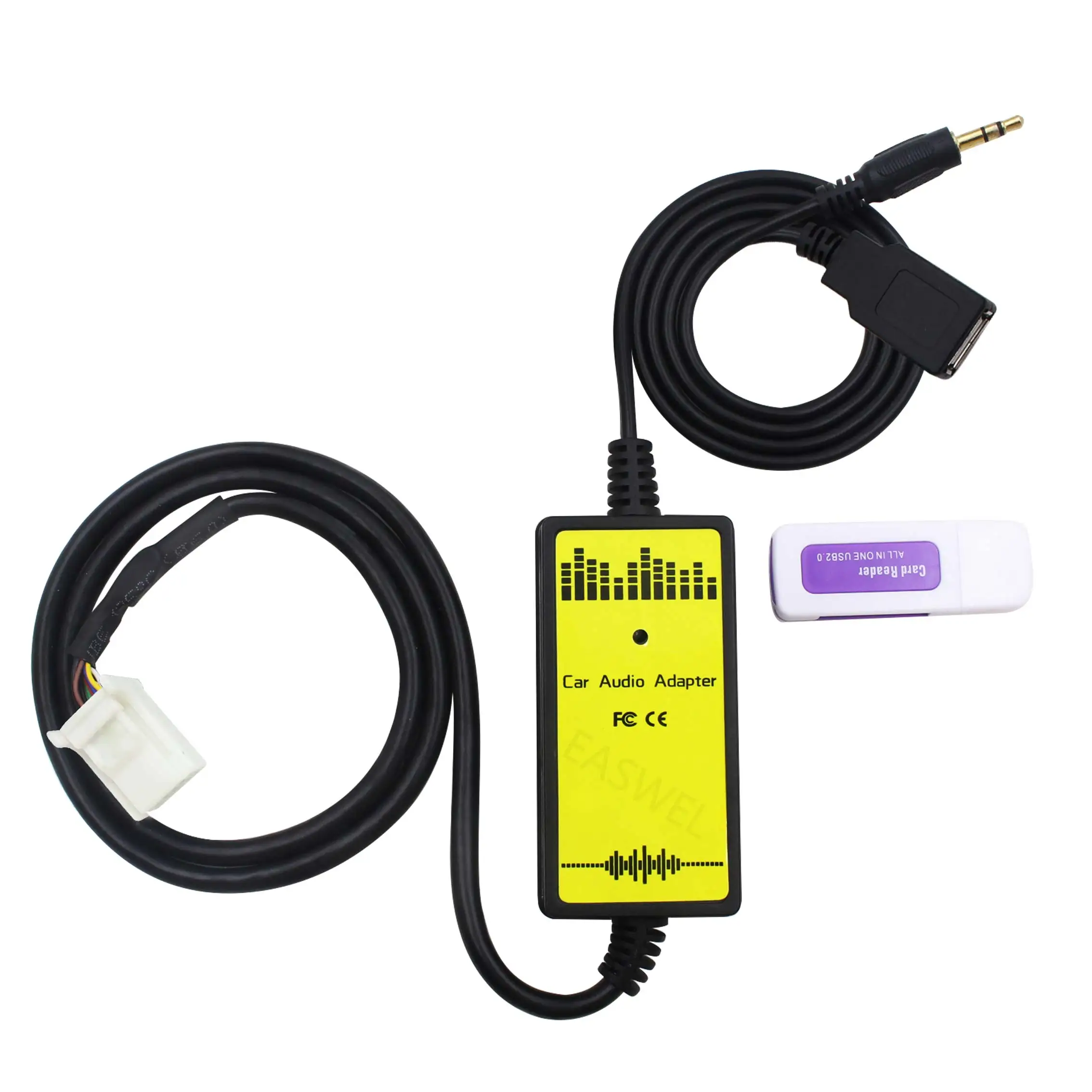 

Car USB Aux-in Adapter MP3 Player Radio Interface SD for Toyota Corolla / Camry