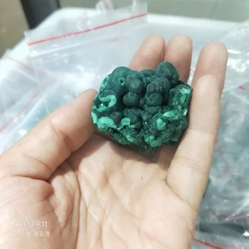 

50g Natural malachite raw stone Quartz mineral rough energy healing stone