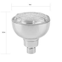 Romántico Cambio de 7 Colores LED del Resplandor del Agua de Luz Accesorios de Baño de Ahorro De Agua Ducha de Lluvia Cabezas de Ducha Cabeza En Todo El Mundo