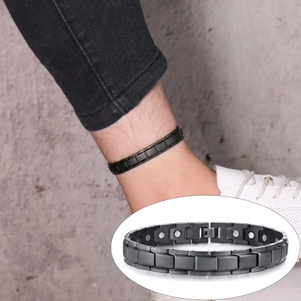 HOT Magnetic Bracelet Male Ankle Bracelet Magnetic Ankle