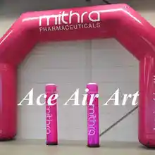 Красивый Логотип Напечатанная надувная палатка АРКА, реклама арка для продажи