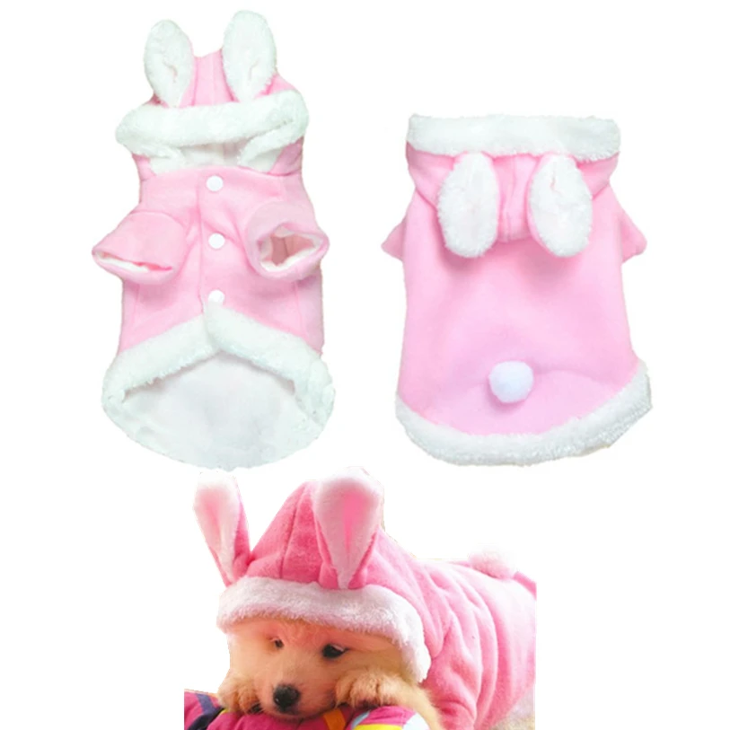 Buy Pet Clothes Winter Cute Rabbit Clothing Puppy and