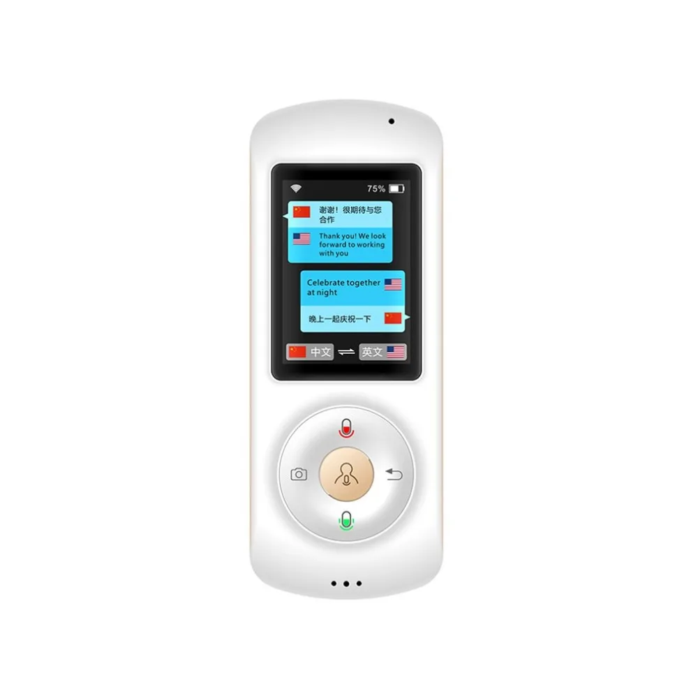

Translator Mini Wifi Instant Voice Smart Translator Real Time Interpreter 28 Language Learning Machine For Business Meeting