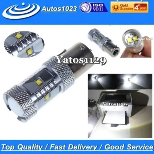 2 X CREE R3 30W 1156 S25 LED Backup BLUB Reversing light DRL Daytime