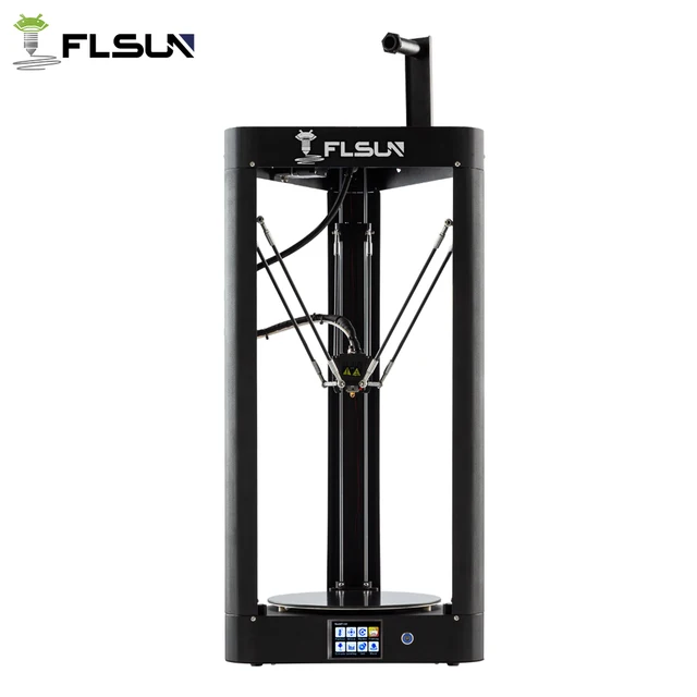 Cheap 2019 FLSUN QQ-S Delta 3D Printer Autoleveling Touch Screen Power off resume Metal Structure Large Size Wifi Flexible filament