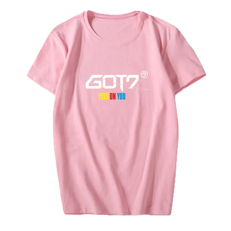 KPOP корейской моды GOT7 новый альбом глаза на вас из хлопчатобумажной ткани раздел