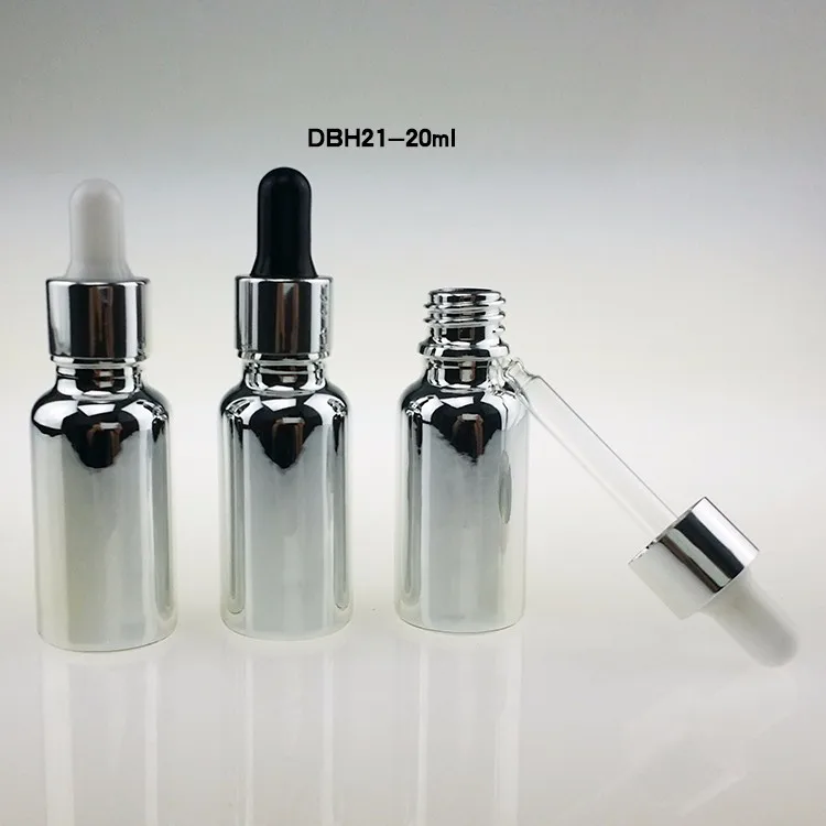 DBH21-20ml Silver dropper bottle (1)