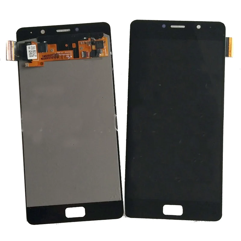 Shyueda Original Super AMOLED 5.5" LCD For Lenovo Vibe P2 P2c72 P2a42 LCD Display Touch Screen Digitizer With frame tools - Цвет: Black without frame