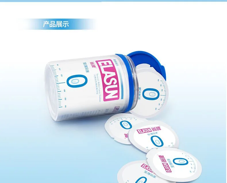 ELASUN New packing Original Elasun 12 PCS/Box 0.03 mm Platinum Ultra-thin Condom Ultra Thin Condom 6