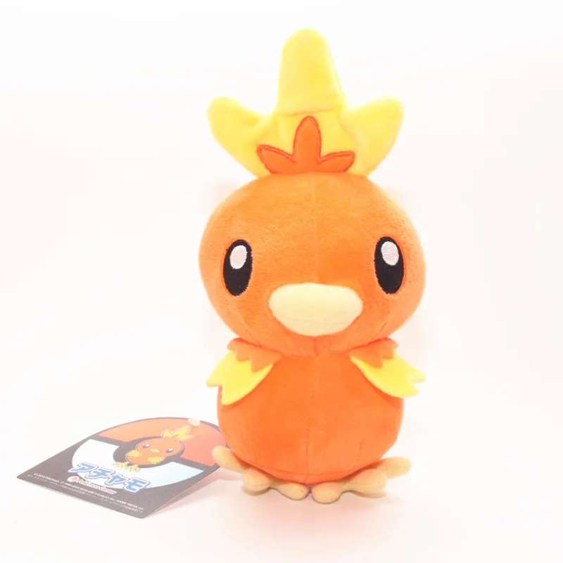 Torchic Treecko Mudkip Ash Ketchum Плюшевые Милые аниме цыпленок коготь машина Кукла Мягкие игрушки высокого качества - Цвет: Torchic