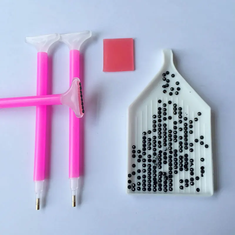 YIKELA Fast Pasted,Diamond Painting Tool,Kits,Crystal Pen,Glue,Plastic