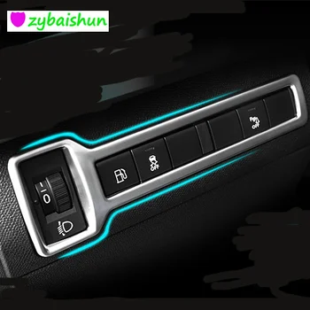 

For 2014 Peugeot 308 Car Accessories Headlight Lamp Regulator Cover Stainless Steel Car Sticker Styling