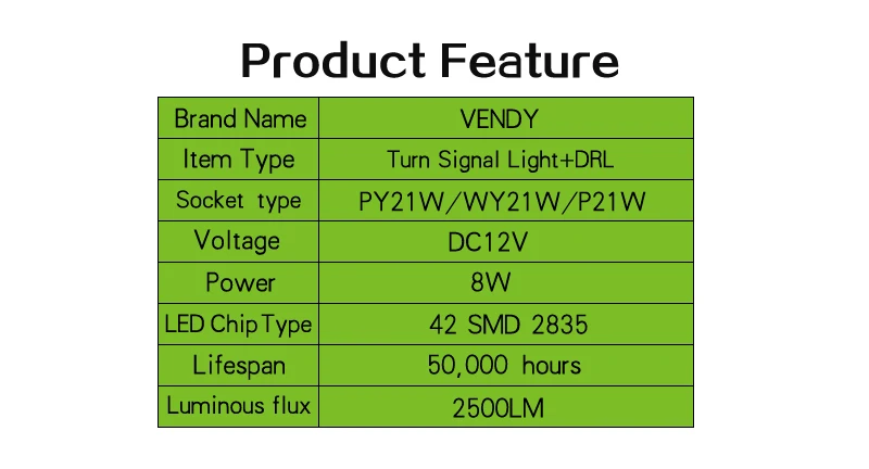1 комплект WY21W PY21W светодиодный фонарь сигнальная Поворотная лампа Дневной свет для Subaru Legacy Forester Impreza Outback Tribeca BRZ Crosstrek XV WRX STI