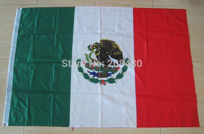 

3 x 5 feet "Mexico" National Flag / Banner, "MX" Polyester Flags, Big flag, 208480 Wholesale & Retail