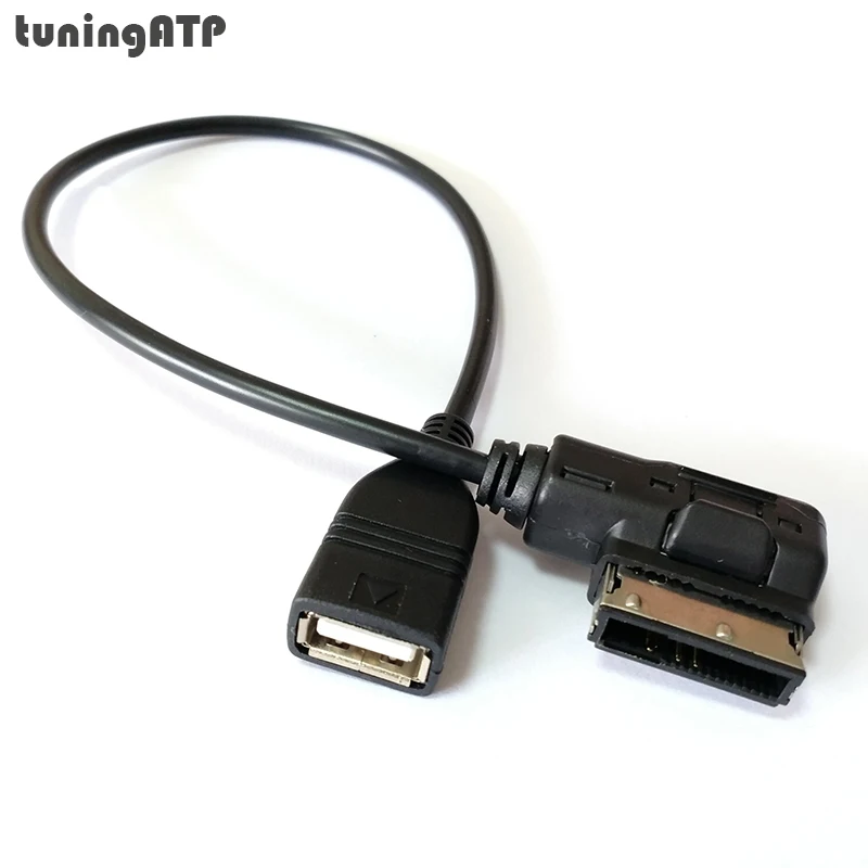 Свинцовый USB кабель MDI переходник интерфейса MP3 для SKODA Octavia Superb Fabia Rapid Roomster с