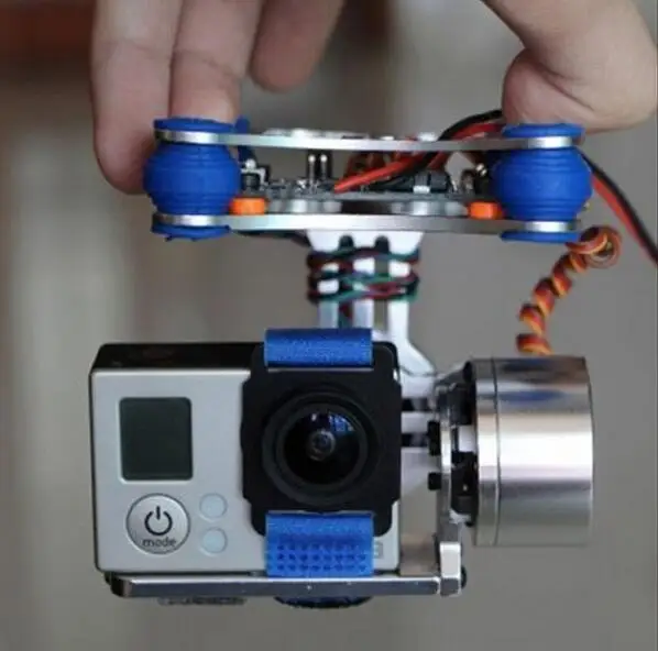 

CNC Metal Brushless Camera Gimbal w/Motor & Controller for gopro 2 3 4 xiaomi sj4000 camera FPV