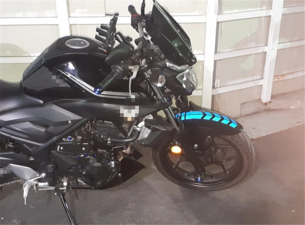 Мотоцикл автомобильное моделирование колесо крыло топливного бака светоотражающие наклейки для DL1000 V-STROM GSF1200 BANDIT GSF1250 BANDIT