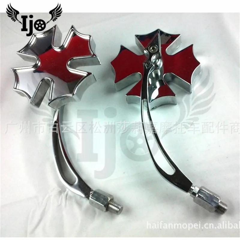 Высокое качество хромированное мото зеркало для honda grom Harley Davidson softail touring sportster moto rcycle аксессуары зеркала заднего вида