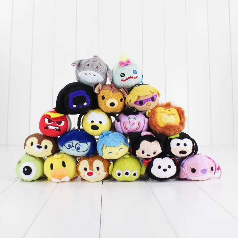Tsum Tsum Plush font b toy b font doll Cute Screen Cleaner 7 9cm Snow white