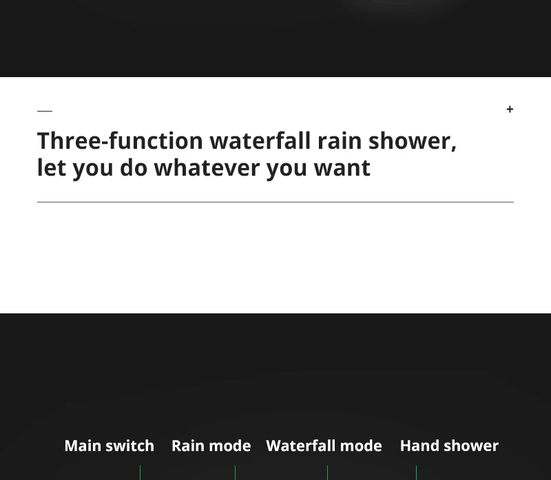 Led Shower Set 22 Waterfall Controller Smart Shower System Massage Bath & Shower Faucets (17)