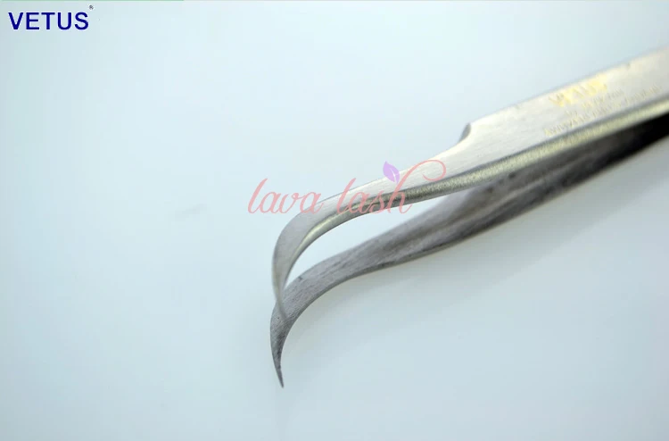 

Free Shipping Genuine Vetus TS-15 Stainless Steel Precision Economic Tweezers for Eyelash Extensions Tools