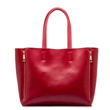 2016 New Arrival Hot Sales 100% Genuine Cow Leather Women Tote Bag Lady’s Handbag Shipping Free