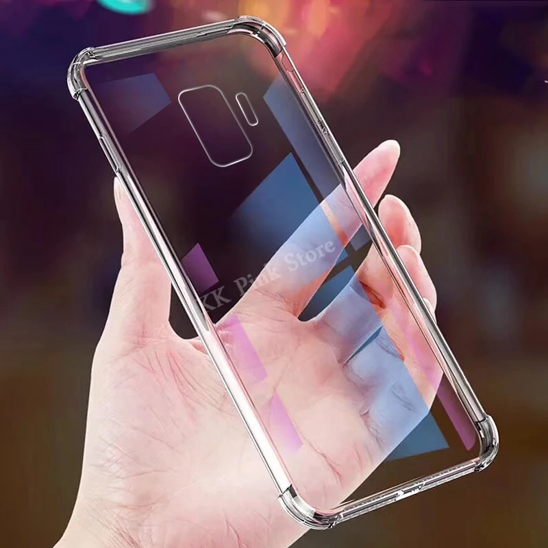 Phone Case For Samsung Galaxy A6S S9 S8 Plus Note 8 A7 A750 A9 A8 2018 J3 J4 J5 J6 J8 Anti-Drop Silicone AirBag |