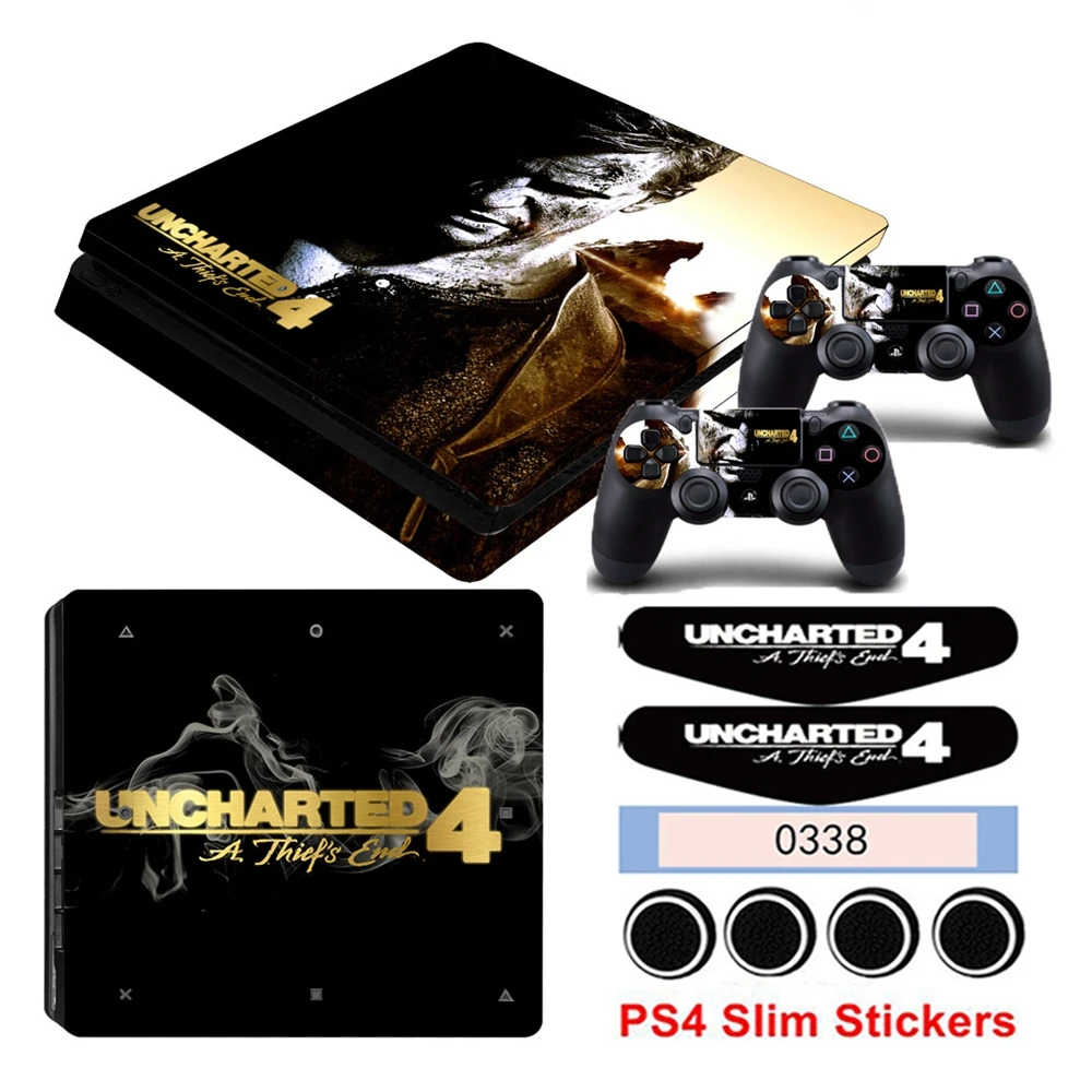 Виниловая игровая наклейка для Playstation4 Slim PS4 наклейки и защитное устройство